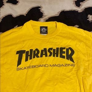 Yellow thrasher tee